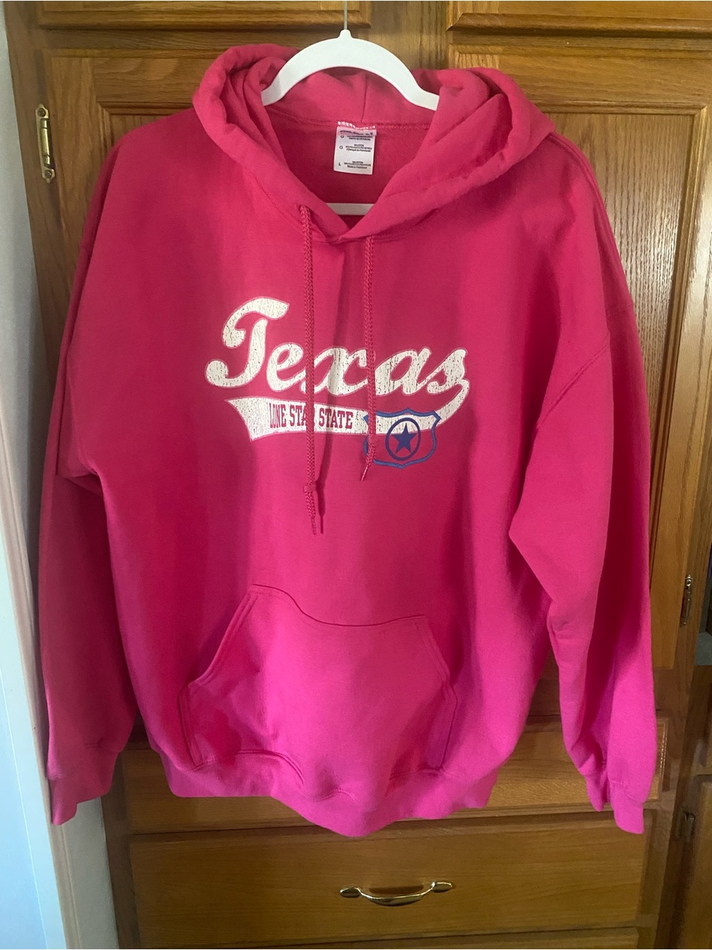 Hot Pink Texas Hoodie